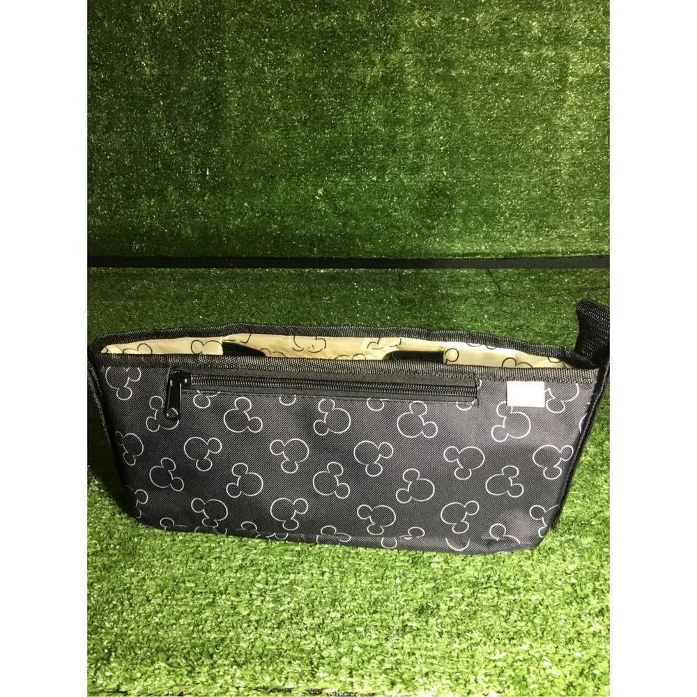 Disney Mickey Mouse baby stroller bag organize black/white baby toddler